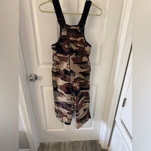 Kids Camo Overalls